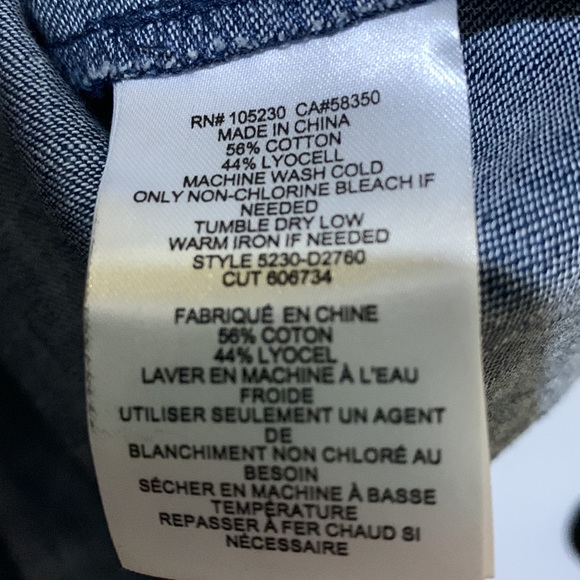 SOFT Soft Joie Blue White Floral Summer Nightgown Pajama Top Women’s Size Medium - Picture 6 of 9